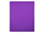 2-Pocket Plastic Folder, Purple Pocket Folder