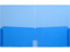 Clear 2-Pocket Plastic Folder, Clear Blue Plastic Folder