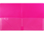 4-Pocket Folder, Hot Pink Pocket Folder