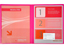 2-Pocket Pink Presentation Folder, Hot Pink Pocket Folder