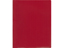2-Pocket Plastic Folder with Fasteners, Burgundy Pocket Folder