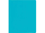 2-Pocket Plastic Folder with Fasteners, Light Blue Pocket Folder