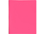 2-Pocket Plastic Folder with Fasteners, Pink Pocket Folder