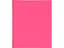 2-Pocket Plastic Folder with Fasteners, Pink Pocket Folder