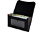 13-pocket Poly Small Expanding File, 5-3/4 x 8-1/2, Black