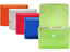 CLEAR-LINE 13-pocket Poly Expanding Files, Assorted