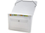 CLEAR-LINE 13-pocket Poly Expanding File, Clear