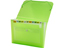 CLEAR-LINE 13-pocket Poly Expanding File, Transparent Green