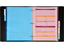Plastic Index Dividers with View Cover, 5-tab